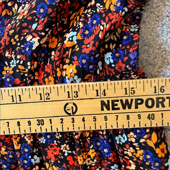 J. Crew Floral Tiered Short Puff Sleeve Dress Size XS - Picture 10 of 11